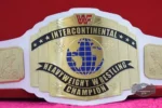 WWF Intercontinental Title White Strap Championship Belt