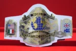 WWF Andre Hogan 1987 World Wrestling White Strap Championship Belt