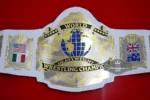 WWF Andre Hogan 1987 World Wrestling White Strap Championship Belt