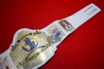 WWF Andre Hogan 1987 World Wrestling White Strap Championship Belt