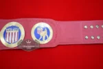 NWA Red Strap United State Heavyweight Wrestling Championship Belt