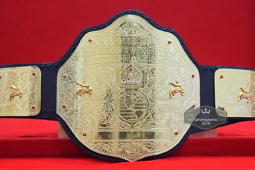 WCW Big Gold World Heavyweight Championship Belt