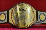 UWF Universal Wrestling Federation Shooting Championship Title Belt