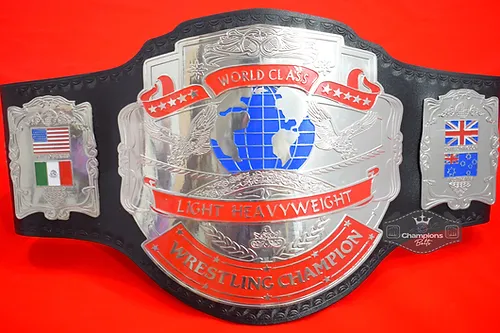 WCWA World Class Light Heavyweight Wrestling Championship Belt