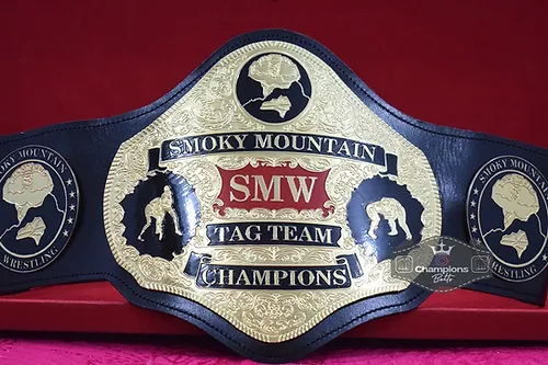 SMW Smoky Mountain Tag Team Championship Belt