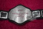 WWF Hulk Hogan 1984 World Heavyweight Wrestling Championship Belt