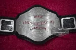 WWF Hulk Hogan 1984 World Heavyweight Wrestling Championship Belt