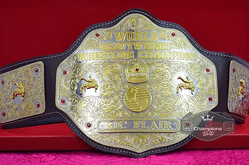 Ric Flair Brown Strap World Heavyweight Championship Belt