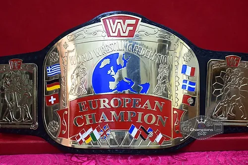 EUROPEAN Wrestling Tittle Championship Belt