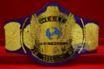 WWF Wrestling Ultimate Warrior Purple Winged Eagle Championship Belt