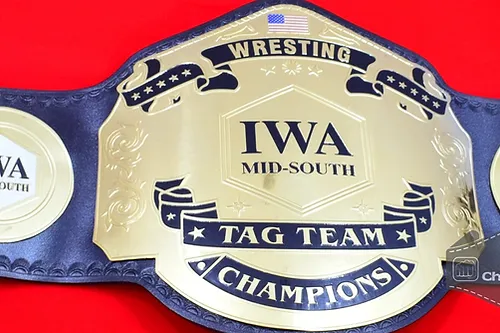 IWA Mid South Tag Team Wrestling Championship Belt - Champions Belts ...