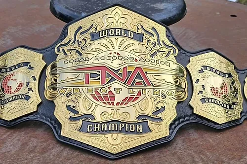 NEW TNA World Wrestling Championship Pure Leather Belt