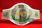 TNT/AEW White Strap Wrestling Championship Belt