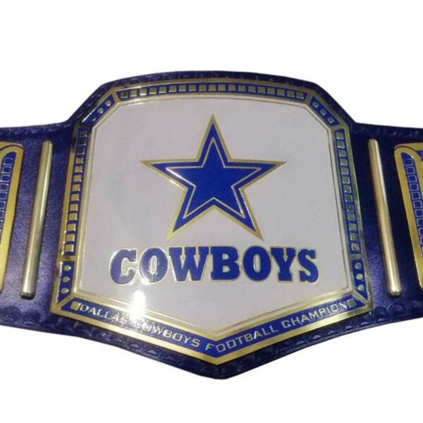 Cowboys Wrestling Championship Title Heavyweight Belt