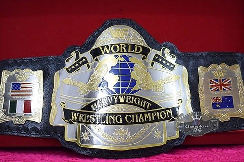 Andre Hogan 1987 World Heavyweight Wrestling Championship Belt