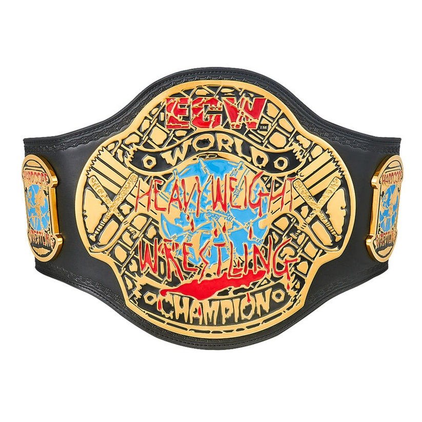 ECW World Heavyweight Wrestling Championship Title Belt