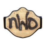 nWo Spray Paint WCW Wrestling Championship Title Belt