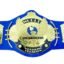 ULTIMATE WARRIOR WWF Classic Gold Winged Eagle Championship Title Belt