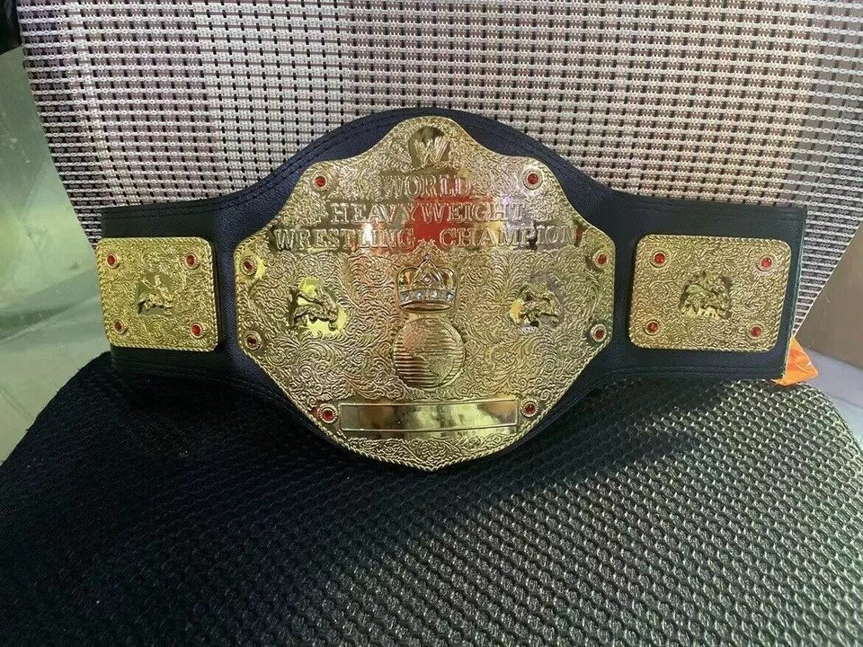 World Heavyweight Big Gold Championship Wrestler Champion wwe Belt Replica Model