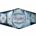 TNA Impact Knockout Red Version Wrestling Championship Title Belt