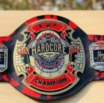 New KWF Hardcore Heavyweight Wrestling Championship Replica Title Belt Zinc