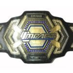 TNA Impact Grand League Wrestling championship Title Belt