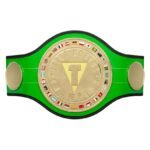 TITLE BOXING GREEN CHAMPIONSHIP BELT